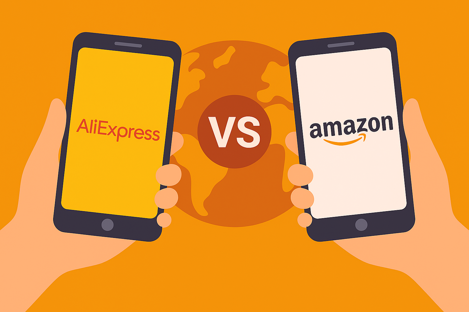 אליאקספרס נגד אמזון לקונים ישראליים - השוואה מלאה 2025